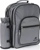 CampFeuer Picknick Rucksack Grau, 31-teilig, 4 Personen, Produktbild-Vorschau 4