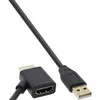 InLine® Adaptateur HDMI prise/prise avec alimentation USB, Voir les images du produit 2