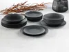 CreaTable, 24414, Vesuvio Schwarz, Tellerset 18-tlg, Produktbild-Vorschau 2