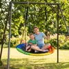 Altalena a nido 100 cm altalena per bambini con corda per Anteprima dell’immagine prodotto 3