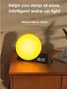 A bedside table with a wake-up light alarm clock. Náhľad obrázku produktu