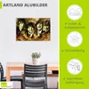 ARTland Wandbild Alu für Innen & Outdoor Beatles Größe: Produktbild-Vorschau 4