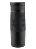 A black Contigo coffee mug with a textured grip. Produktbild-Vorschau