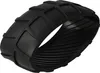 A black rubber wheel tread for a robotic lawnmower. Produktbild-Vorschau