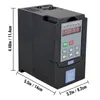 VEVOR Frequenzumrichter 1500 W, 3 Phasen Wechselstrom, VFD Produktbild-Vorschau 8