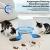 6L Futterautomat Katze, Automatischer Katzenfutterspender Produktbild-Vorschau 3