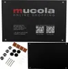 Mucola Firmenschild Werbeschild Praxisschild Schwarz 120x60 Produktbild-Vorschau 1