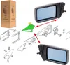 2x Außenspiegel Dichtung kompatibel für Mercedes W124 W201 Produktbild-Vorschau 3
