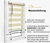 Diagram showing how to measure a window for a roller blind. Produktbild-Vorschau
