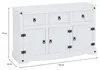 Sideboard RURAL im Mexiko Stil weiß lasiert Kommode Kiefer Produktbild-Vorschau 7
