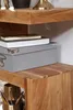 Wohnling Acacia massif Table d'appoint \"S\" Cube 45 x 30 x Voir les images du produit 20