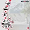 KOTARBAU® Windlicht mit Henkel Metall Weiß ⌀ 12,5 cm Höhe Produktbild-Vorschau 5
