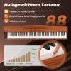 COSTWAY Keyboard Piano 88 Tasten, E Piano mit Ständer, Produktbild-Vorschau 4