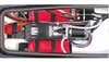 Amewi RC Boot Alpha Flame Scheme Rennboot/Ohne Akku/14+ Produktbild-Vorschau 3