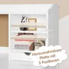Zestaw biurek dla dzieci COSTWAY, biurko dla dzieci z Podgląd zdjęcia produktu 5