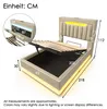 Flieks Polsterbett 90x200cm mit Ladefunktion (USB & Produktbild-Vorschau 7