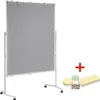 AKTION: MAUL Moderationswand MAULpro 120,0 x 150,0 cm grau Produktbild-Vorschau 1