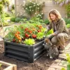 Hochbeet Pflanzkasten wetterfest, Blumenständer outdoor, Produktbild-Vorschau 1