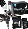 A collection of aquarium CO2 equipment, including a regulator, bubble counter, drop checker, and nano diffuser, arranged on a white background. Anteprima dell’immagine prodotto