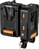 ZGCINE VM-HS2 Hot Swap/Shark Fin Dual Micro V Mount Battery Náhled obrázku produktu 2