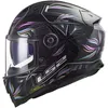 LS2 FF811 VECTOR II TROPICAL Integralhelm M in schwarz/weiß Produktbild-Vorschau 5