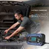Qoltec 52482 Inteligentní nabíječka pro STD AGM GEL LiFePO4 Náhled obrázku produktu 5