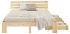 Homestyle4u Dřevěná postel 180x200 Dvoulůžko se 2 úložnými Náhled obrázku produktu 9