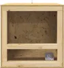 vidaXL Terrarium brun 50 x 50 x 50 cm OSB Voir les images du produit 6