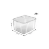 Box 25 l mit Deckel LONA, Farbe:Transparent Produktbild-Vorschau 2