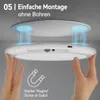 Akku Deckenleuchte Bewegungsmelder Lampe Innen USB Mit Produktbild-Vorschau 6
