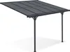 Terrassenüberdachung Carport KLEO 300L300 Aluminium Grau Produktbild-Vorschau 3