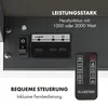 Klarstein Deko Kamin mit LED-Flammen, Elektro Kamin mit Produktbild-Vorschau 4