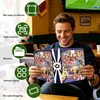 Fussball Karten Sammelalbum, 400 Fußball SammelKarten Album Produktbild-Vorschau 3