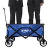 Two people in suits standing behind a blue folding wagon. Anteprima dell’immagine prodotto