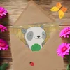 Mr. & Mrs. Panda Deluxe Karte Panda Tischtennis Design - Produktbild-Vorschau 3