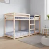 vidaXL Patrová postel 75x190 cm Borovice masiv Náhled obrázku produktu 2