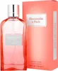 A bottle of Abercrombie & Fitch First Instinct Together Eau de Parfum for Women and its packaging are displayed against a white background. Podgląd zdjęcia produktu