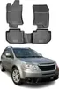 2008-2014 Subaru Tribeca tappetini TPE nero 4 pz Anteprima dell’immagine prodotto 1