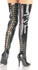 SEDUCE-3063 Damen Boots von Pleaser, Schwarz EU 44, US 14 Produktbild-Vorschau 1