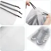Collage of images showing drawstring bags, one of which contains shoes. Produktbild-Vorschau