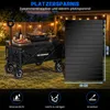 Luftreifen Elektrokarre mit Campingtisch, Bollerwagen mit Produktbild-Vorschau 2