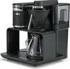 A black Melitta coffee maker with a glass carafe. Produktbild-Vorschau