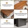 TWSOUL Esstisch Esszimmertisch 160 x 80 cm für 6–10 Produktbild-Vorschau 3