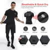 4 in 1 Kompressionsshirt Herren, Leggings Sport Laufhose Produktbild-Vorschau 4