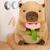 Maskottchen Plüsch Capybara 3In1 Grosses Kuscheltier Kissen Produktbild-Vorschau 4