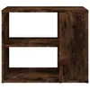 vidaXL Odkládací stolek Smoked Oak 60x30x50 cm Materiál Náhled obrázku produktu 1