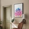 Posterpapier Poster - Colorful Pineapple 40x60 cm Blätter Produktbild-Vorschau 2