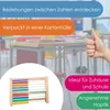 WISSNER® RE-Wood 100er Rechenrahmen/Rechenschieber/Abakus – Produktbild-Vorschau 5