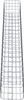 Gabionensäule eckig feuerverzinkt, 27 cm x 27 cm, 200 cm Produktbild-Vorschau 7