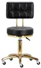 Tabouret cosmétique avec dossier, fauteuil de coiffeur Voir les images du produit 6